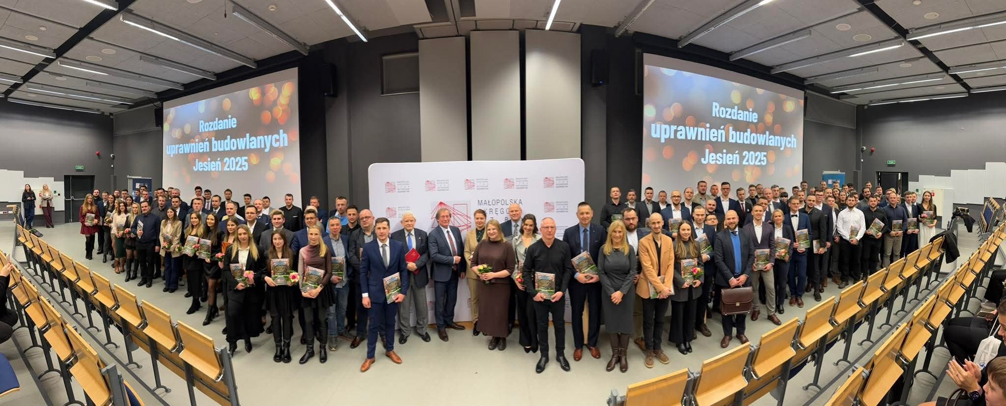 Uroczyste rozdanie uprawnień budowlanych Jesień 2025